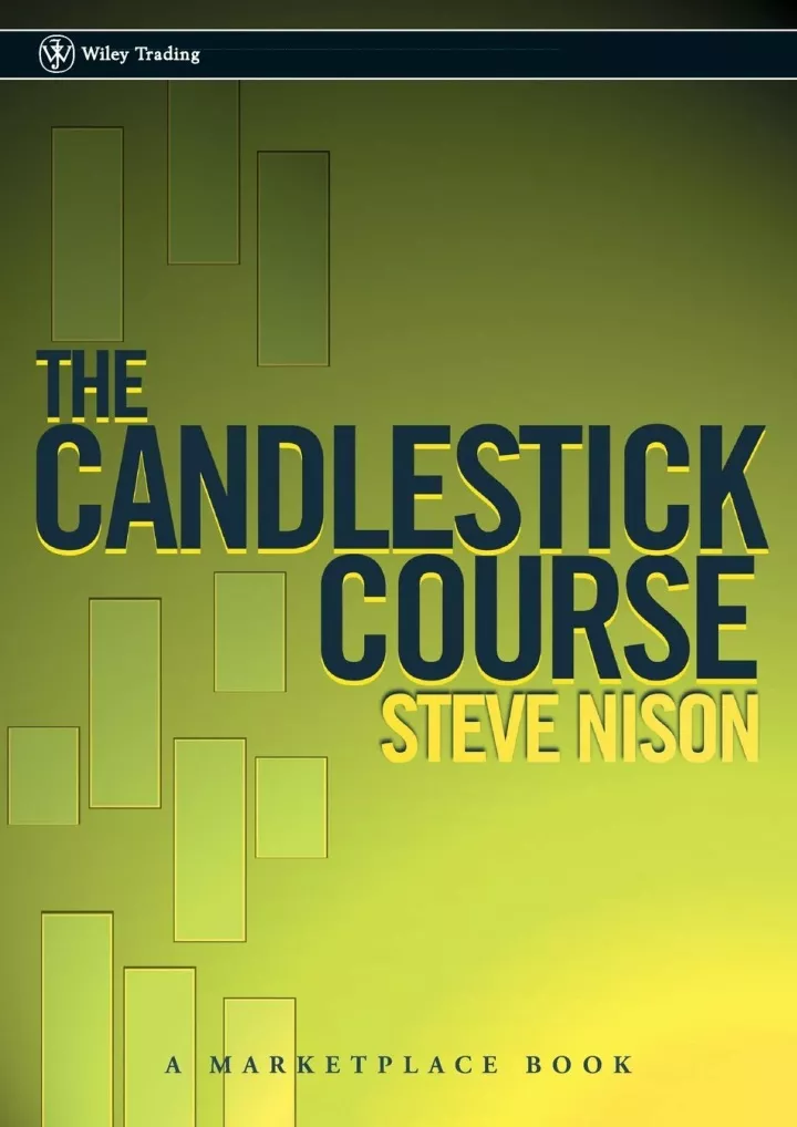 pdf the candlestick course download pdf read