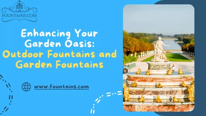 enhancing your garden oasis outdoor fountains