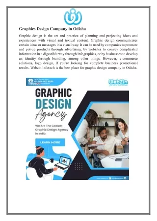 Graphics Design Company In Odisha