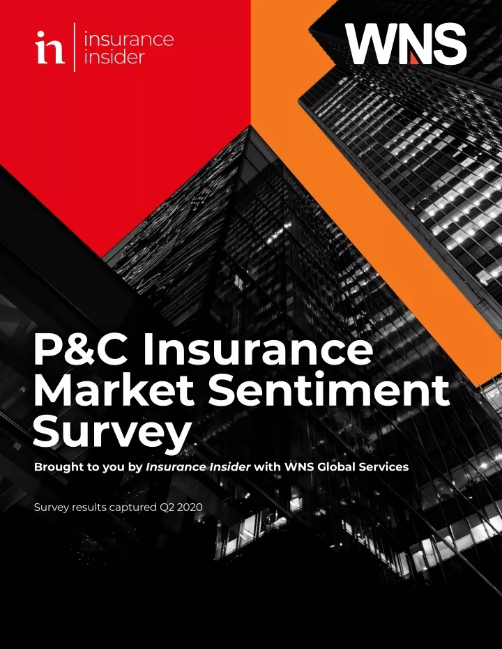 p c insurance market sentiment survey brought