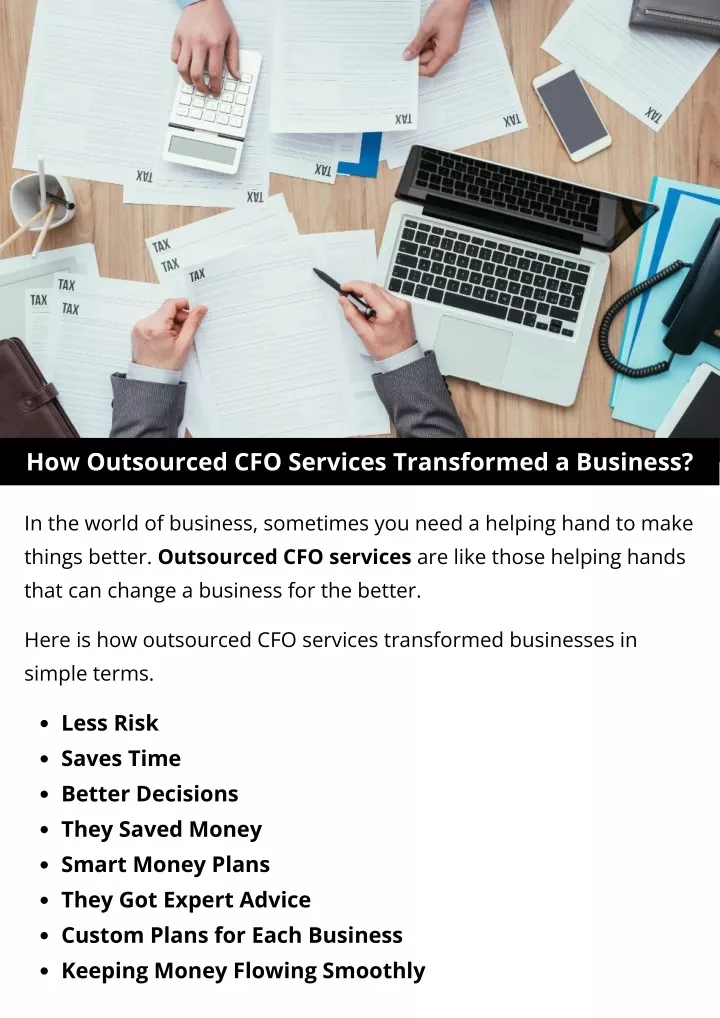 how outsourced cfo services transformed a business