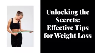 Fastest Weight Loss Methods: Shed Pounds Quickly