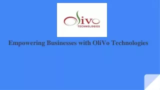 Enhance Financial Management in Riyad withOlivo Technologies Accounting Software