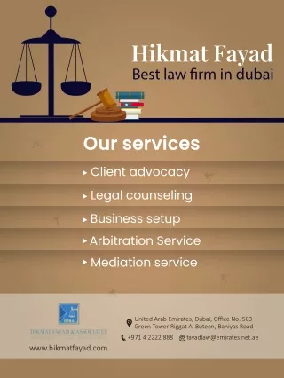 Company Formation & Business Setup in Dubai UAE | Hikmat Fayad