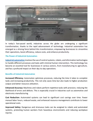 in today s fast paced world industries across