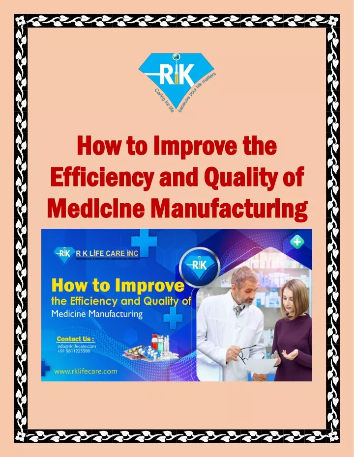 how to improve the how to improve the efficiency