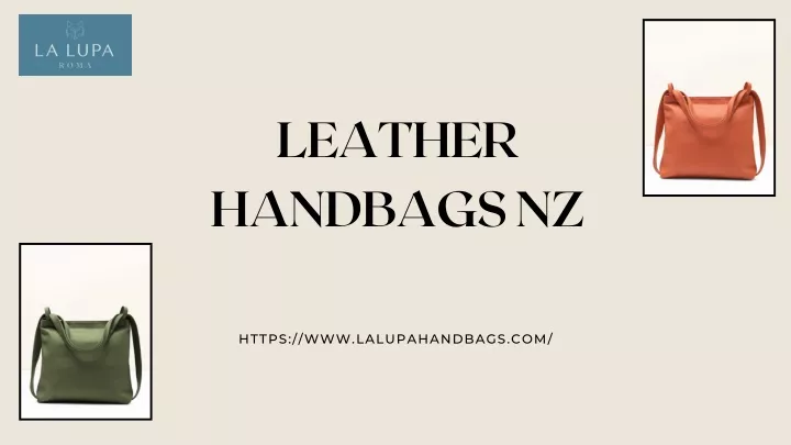 leather handbags nz