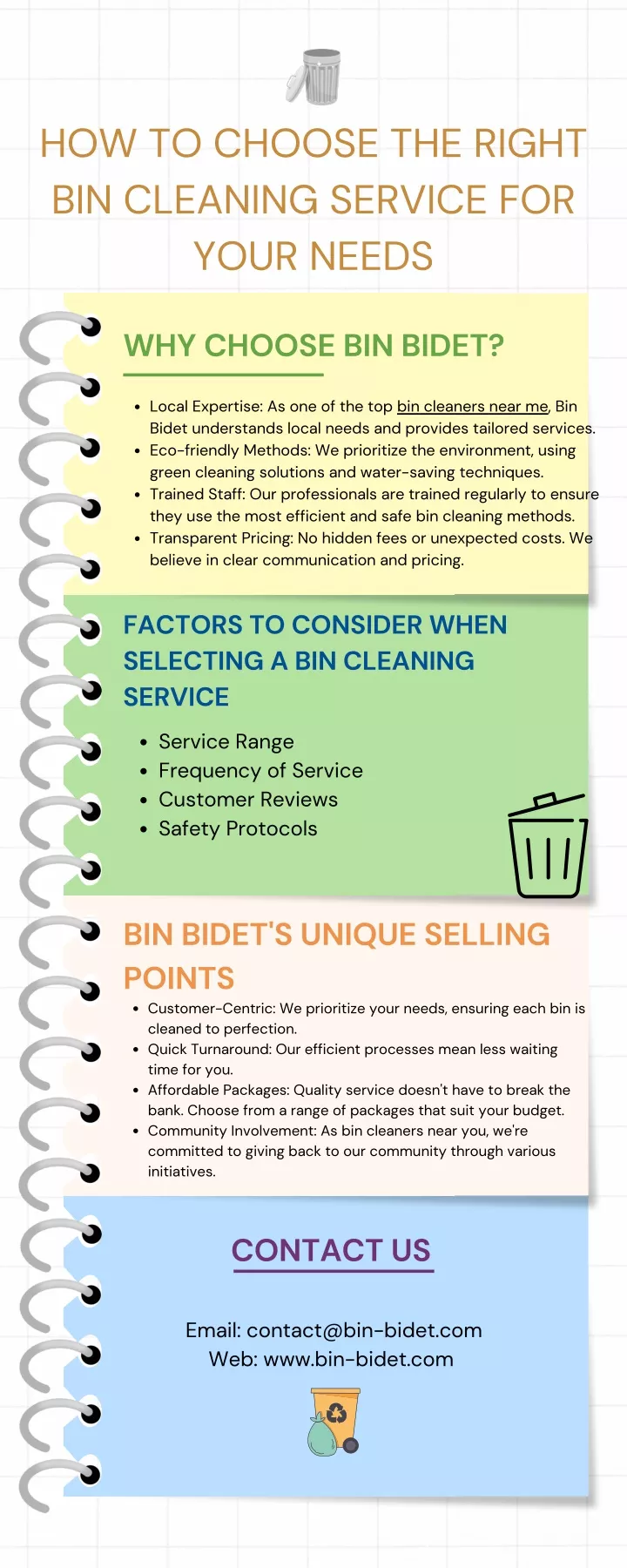 how to choose the right bin cleaning service