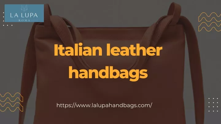 italian leather handbags