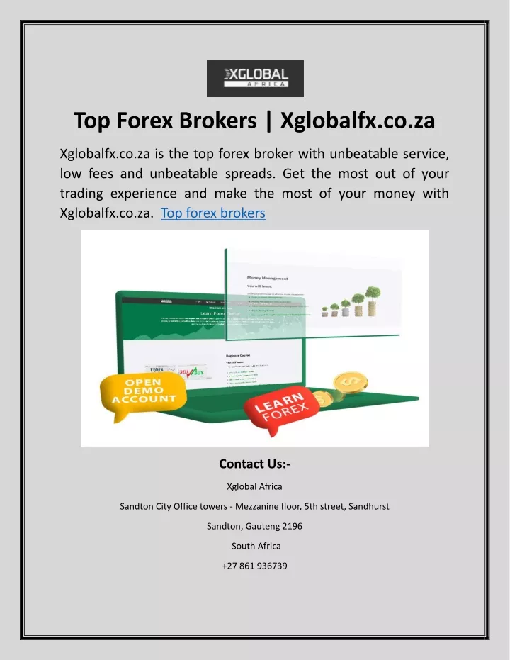 top forex brokers xglobalfx co za