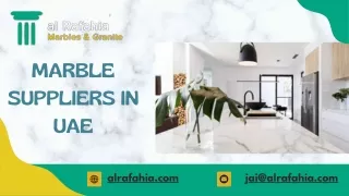 Best Marble Suppliers In UAE