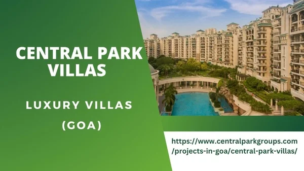Cеntral Park Villas | Luxury Villas In Goa