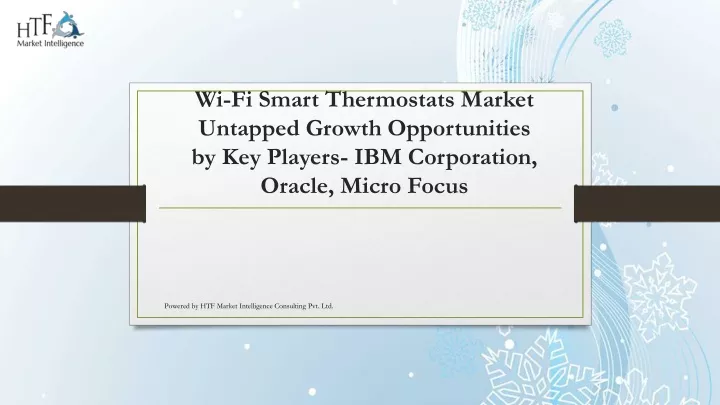 wi fi smart thermostats market untapped growth