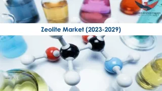 zeolite market 2023 2029