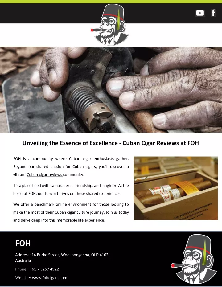 unveiling the essence of excellence cuban cigar