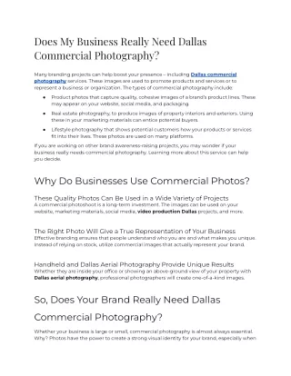 2023 - Does My Business Really Need Dallas Commercial Photography (1)