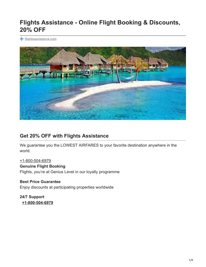 flights assistance online flight booking