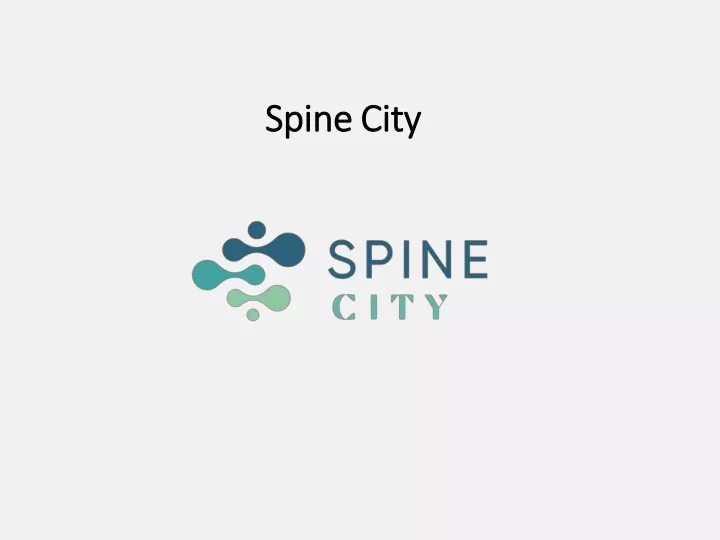 spine spine city