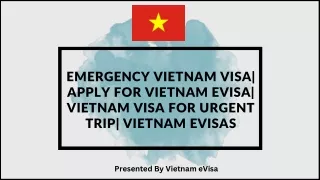 Emergency Vietnam Visa| Apply for Vietnam eVisa| Vietnam Visa for Urgent Trip|