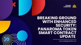 Breaking Ground with Enhanced Security Panaroma Token Smart Contract Update