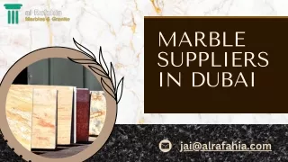 Best Marble Suppliers In Dubai
