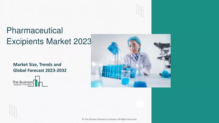 pharmaceutical excipients market 2023