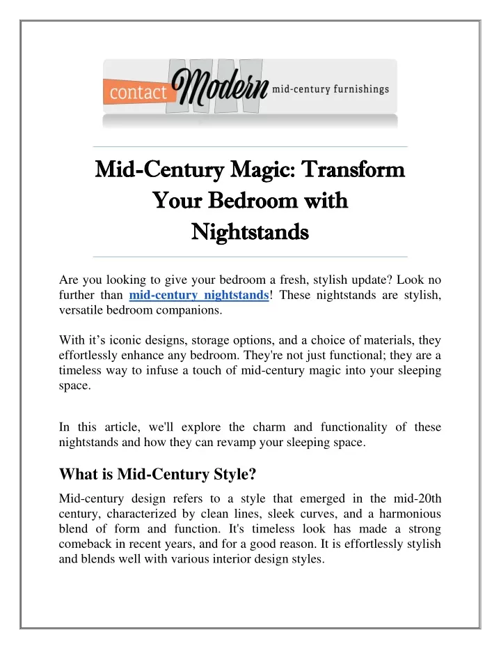 mid mid century magic transform century magic