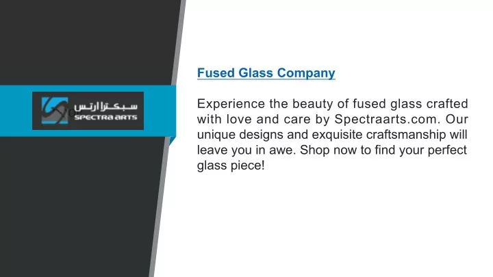 fused glass company