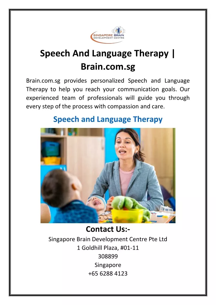 speech and language therapy brain com sg