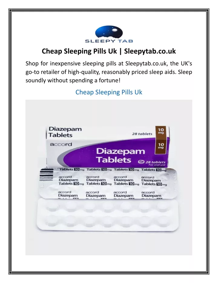 cheap sleeping pills uk sleepytab co uk