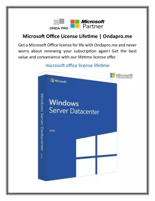 microsoft office license lifetime ondapro me
