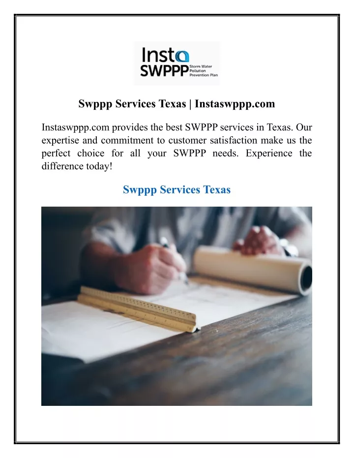 swppp services texas instaswppp com