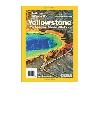 PDF read online National Geographic Yellowstone full