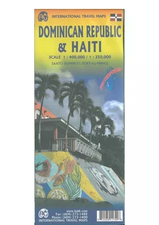 Download PDF Dominican Republic 1 400000 And Haiti 1 350000 Travel Map Internati