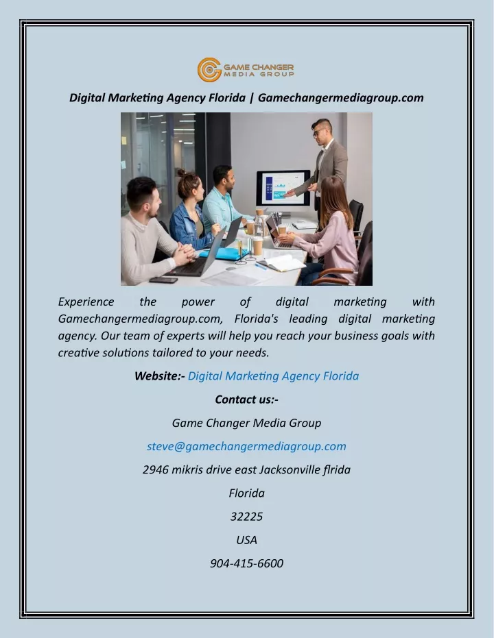 digital marketing agency florida