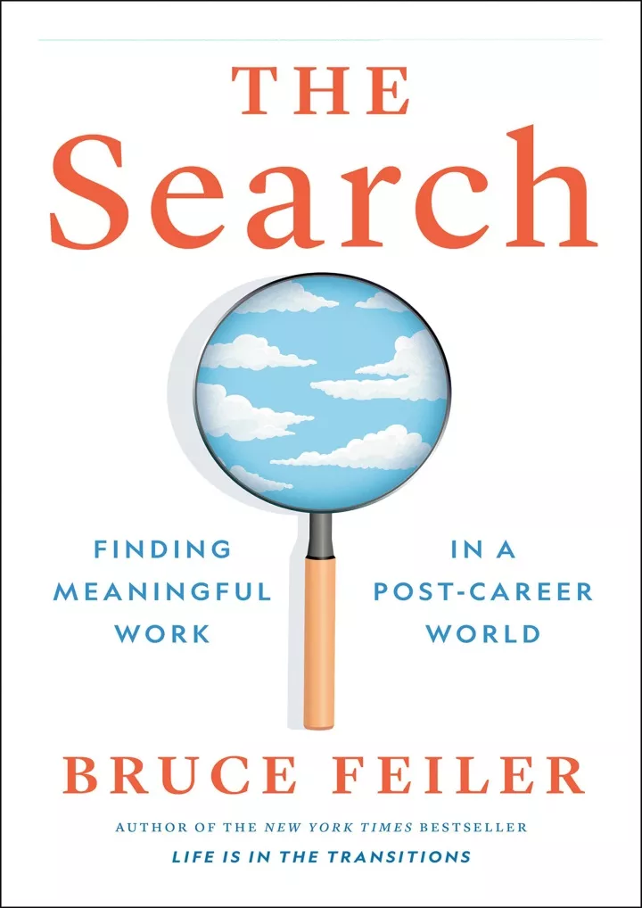 read ebook pdf the search finding meaningful work