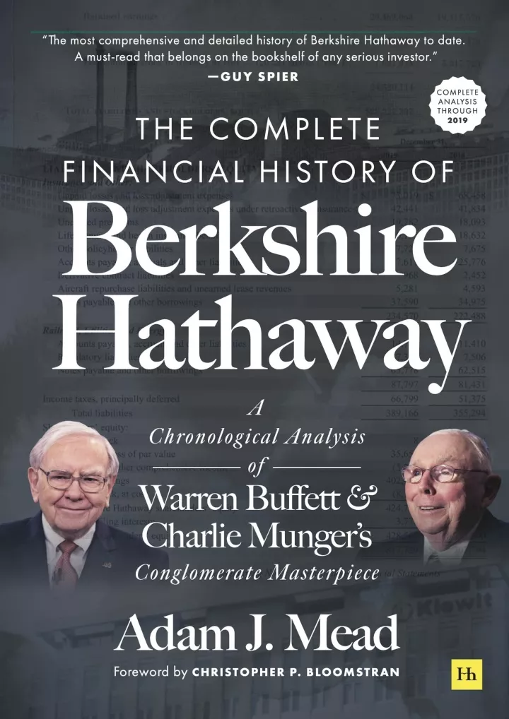 pdf the complete financial history of berkshire