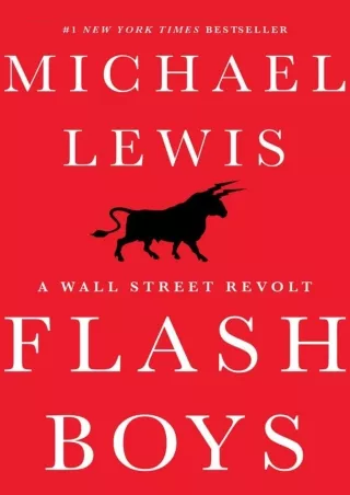 DOWNLOAD/PDF PDF/READ/DOWNLOAD  Flash Boys ebooks