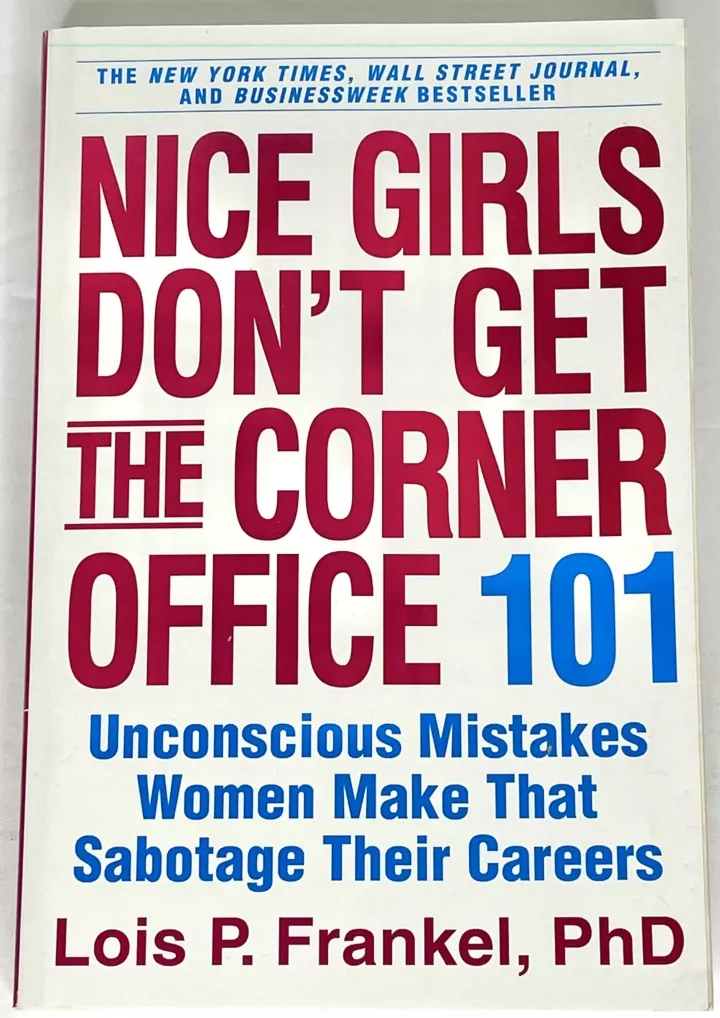 pdf read download nice girls don t get the corner