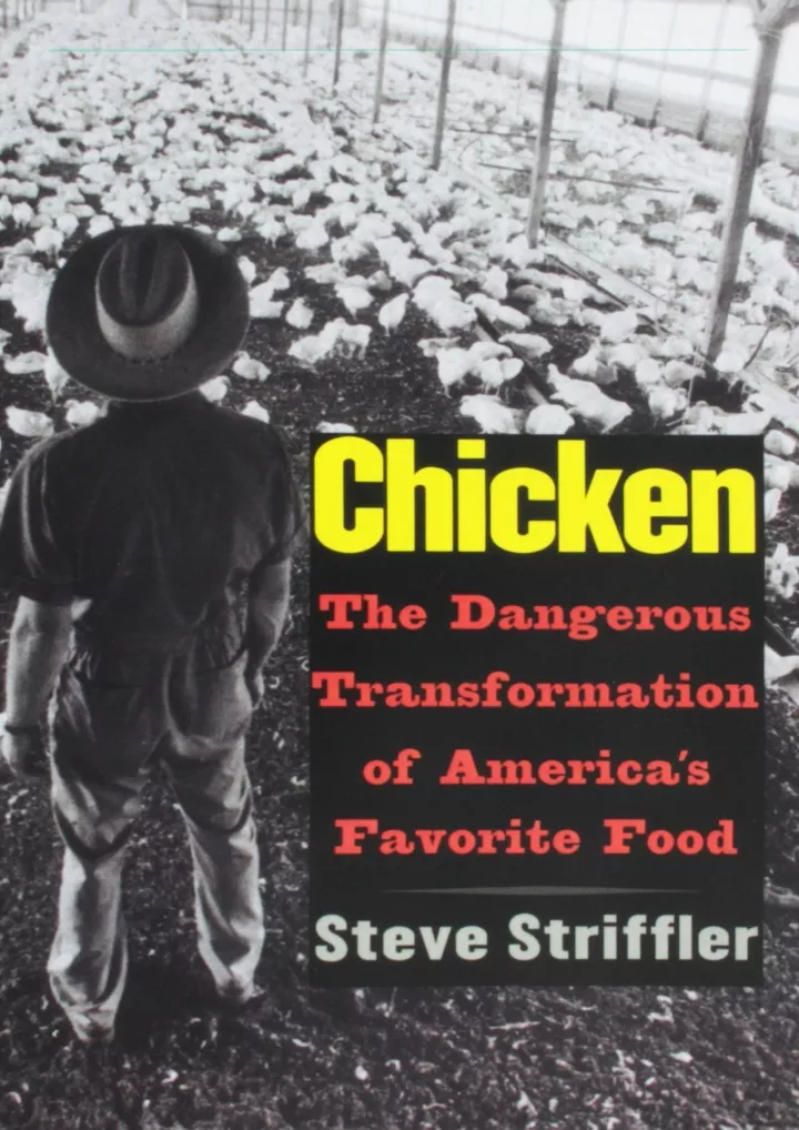 pdf download chicken the dangerous transformation