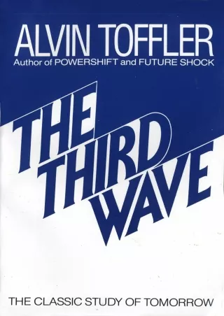 PDF_ [READ DOWNLOAD]  The Third Wave bestseller