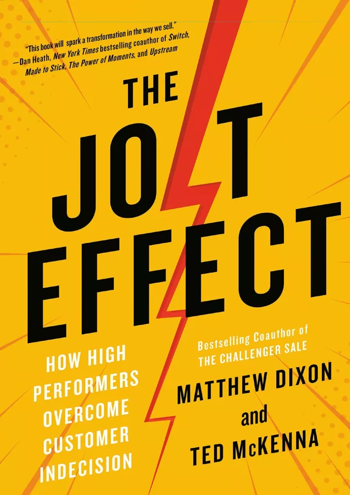 download pdf the jolt effect how high performers