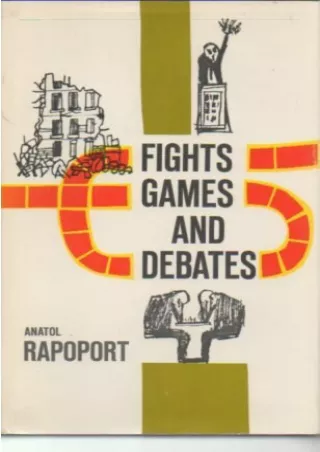 READ [PDF] [READ DOWNLOAD]  Fights, Games, and Debates ebooks