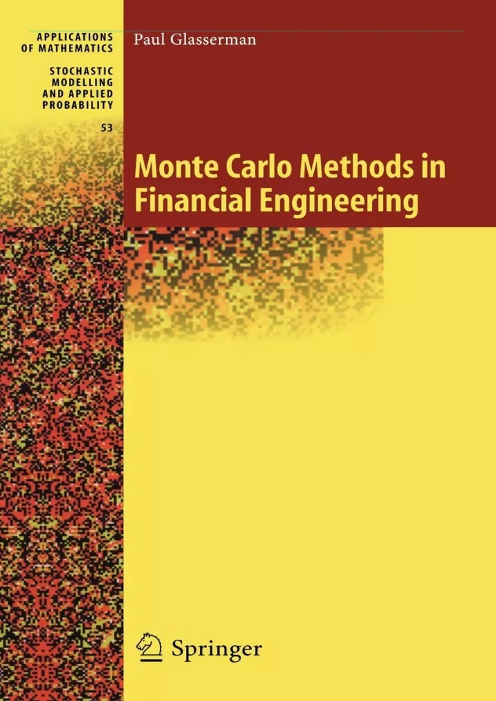read download monte carlo methods in financial