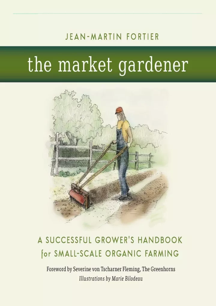 pdf read online the market gardener a successful