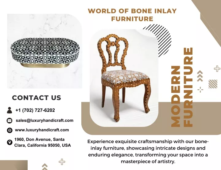 world of bone inlay furniture