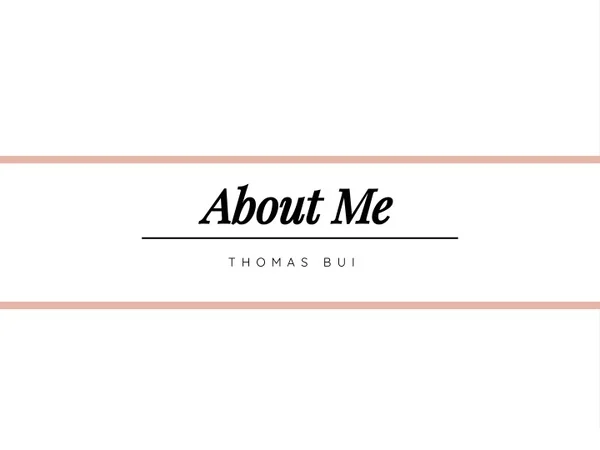 about me