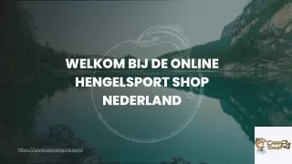 Welkom bij de Online Hengelsport Shop Nederland