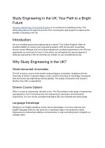 Study Engineering in the UK - slide 1