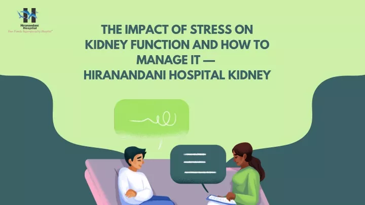 the impact of stress on kidney function